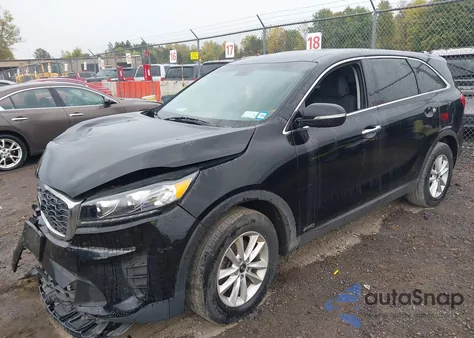 2019 Kia Sorento 2.4L Lx from USA, damaged, VIN 5XYPGDA32KG570489
